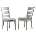 thumbnail image 4 of Pemberly Row Contemporary 5-piece Complete Dining Set in White, 4 of 6