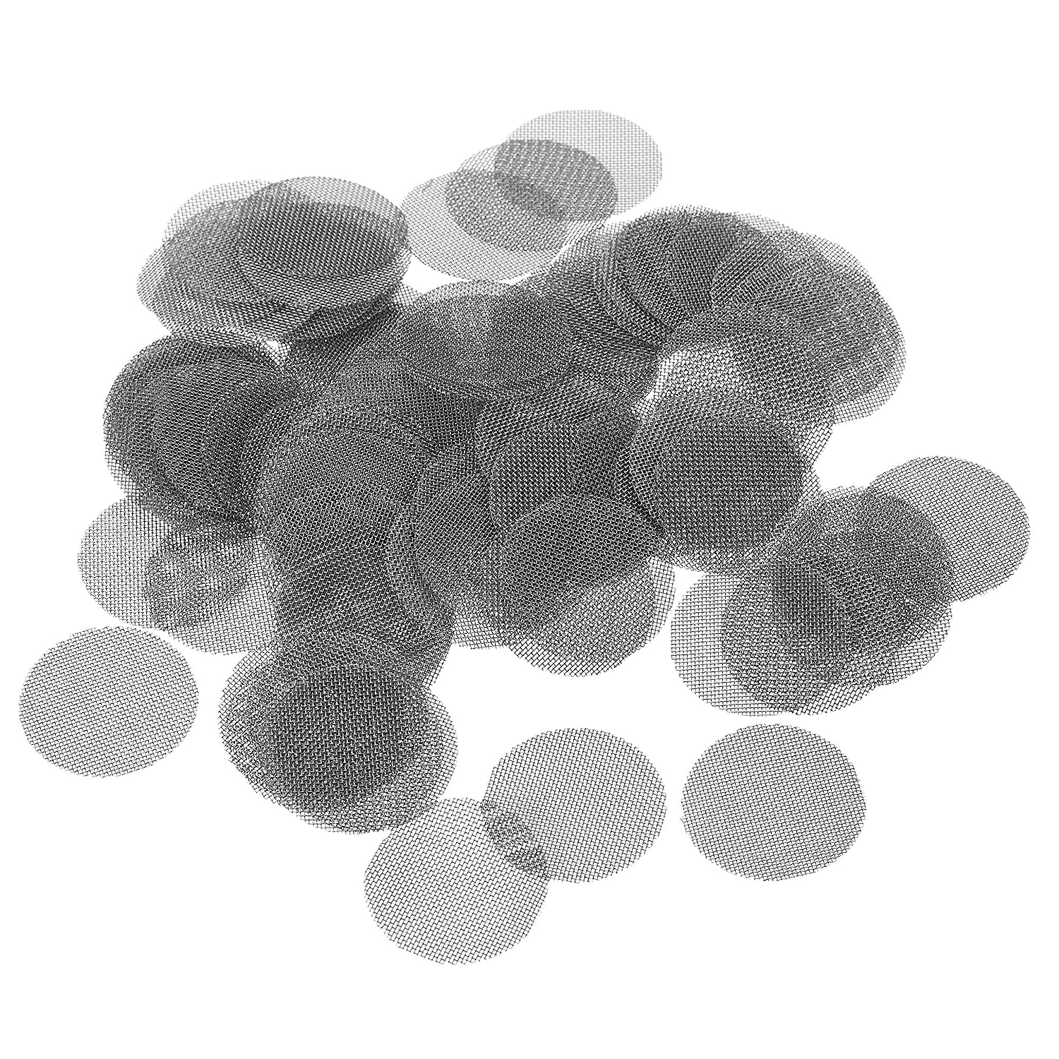 Pipe Screen Stainless Steel Screens 20mm Diameter for Pipe Filter, Pack