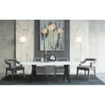 thumbnail image 2 of TOV Furniture 19.7" Transitional Velvet Upholstered Dining Chair in Gray, 2 of 7