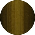 thumbnail image 1 of Ahgly Company Indoor Round Abstract Green Contemporary Area Rugs, 3' Round, 1 of 1
