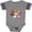 Football Heather and Smoke, variant on Inktastic Jelly Bean Prayer Boys or Girls Baby Bodysuit