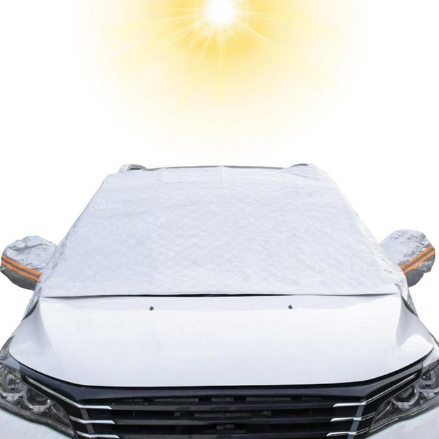 Tohuu Windshield Snow Cover Winter Full Coverage Windshield Guard General Easy to Install Vehicle Protective tools for Car SUV CRV Trucks and More No Scratches custody
