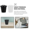 thumbnail image 3 of 2 Pcs Apparence Classique Poubelles de Bureau Conteneurs de Déchets, 3 of 8