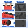thumbnail image 4 of Uxcell Waterproof Dry Bag, Water Proof Bags with Whistle Orange 10L, 4 of 7