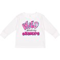 thumbnail image 3 of Inktastic Wild About Grandpa Girls Long Sleeve Toddler T-Shirt, 3 of 5