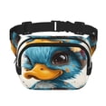 thumbnail image 1 of Easygdp Cute Sunflower Blue Duck Fanny Packs para Mujeres y Hombres, Bolsa de Cinturón, Bolsos de Cruz para Trabajo/Correr/Senderismo, 1 of 9