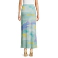 thumbnail image 3 of No Boundaries Juniors Mesh Maxi Skirt, Sizes XS-XXXL, 3 of 5