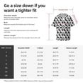thumbnail image 5 of Fotbe Yin Yang Camisa Estampada de Manga Corta para Hombre, Casual de Verano, Estilo Playero, Sin Arrugas-X-Large, 5 of 5