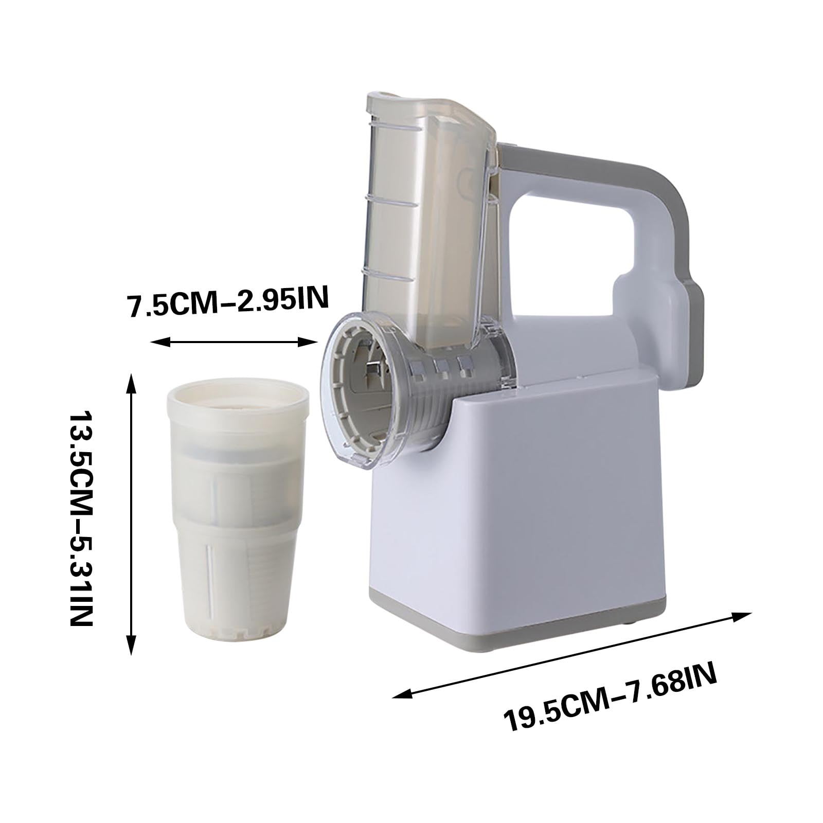 Electric Vegetable Slicer,Cheese Shredder,8-Speed Adjustable,Stainless Steel for Home Cooking,Kitchen Prep Tool,Food Processor Alternative|Plastic,Purple,NCHKUN