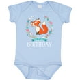 thumbnail image 3 of Inktastic First Birthday 1 Year Old Girl Fox Girls Baby Bodysuit, 3 of 5