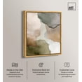 thumbnail image 2 of Aqueous Earth on Beige IV Canvas Print Nature Decor by Art Remedy, Gold Frame, 30 x 36, 2 of 6