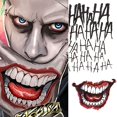 thumbnail image 2 of Waterproof Temporary Tattoo Sticker Skeleton Clown Clown Pattern Tattoo Water Transfer Human Body Art Fake Tattoo Women And Men Style 2, 2 of 5