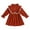 A116-Orange, variant on KPOPLK Toddler Girl Fall Winter Clothes Corduroy Ruffle Long Sleeve Vintage Dress Little Girl Outfit(18-24 Months,A116-Orange)