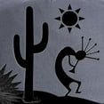thumbnail image 2 of CafePress - Silhouette Kokopelli Cap - Adjustable 100% Brushed Unisex Casual Cotton Baseball Cap, Beige, 1, 2 of 2