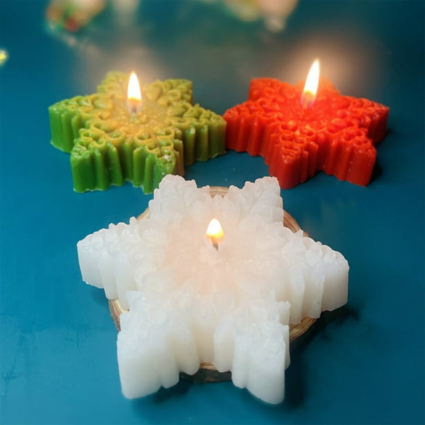 Xihbxyly Vela Aromática Navideña, Regalo Romántico con Fragancia, Cera de Soja de Larga Duración, Decoración Navideña, Alivio Del Estrés para Yoga y Lectura, Ambiente Festivo para El Hogar, Tamaño 8