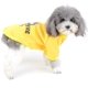 thumbnail image 2 of Abrigo de invierno para perros pequeños, suéter de algodón, sudadera acolchada, abrigo para cachorros, perro, gato, Yorkshire, Chihuahua, amarillo S, 2 of 5