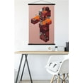 thumbnail image 5 of Minecraft - Pigman Nether Wall Poster with Magnetic Frame, 22.375" x 34", 5 of 5