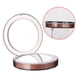 thumbnail image 4 of Espejo de bolsillo compacto plegable portátil Sensor inteligente luz LED espejo de maquillaje oro rosa, 4 of 8