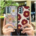 thumbnail image 6 of KDY-Phone Case For MOTO G Stylus 5G 2022, Full wrap Waterproof flower Graffiti TPU Durable Phone Pouch Oil Painting Dirt-resistant Anti-knock Cartoon Cute Protective Anti-dust Soft case, 6 of 9