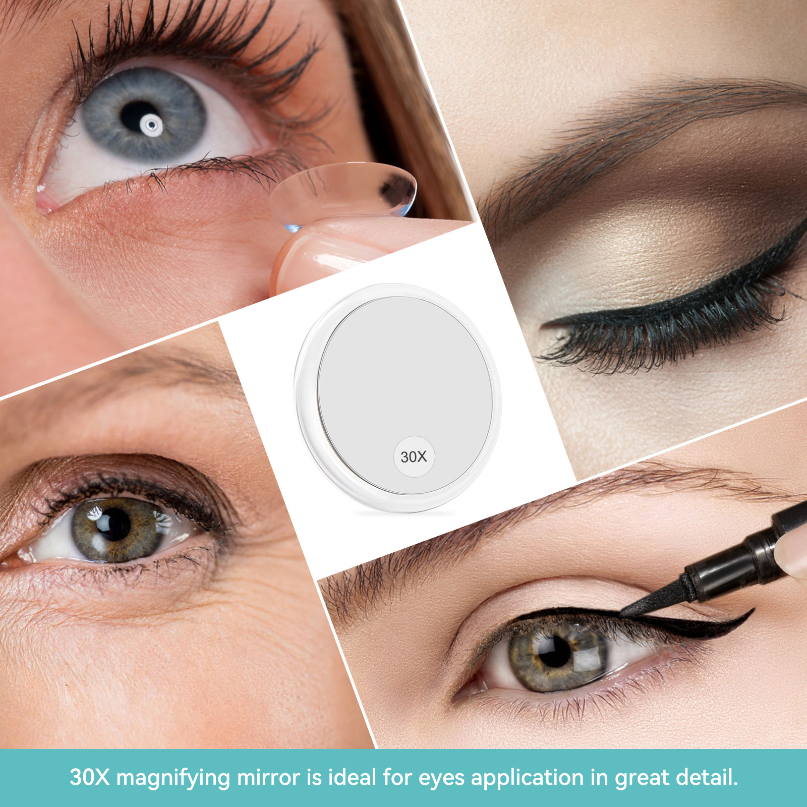 B Beauty Planet 30X Magnifying Mirror with Suction Cups photo 3