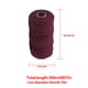 thumbnail image 3 of Toystoory 1 rollo de cuerda de algodón hecha a mano, 3mm de diámetro, cuerdas artesanales tejidas de un solo Color, 100m Artesanía Vino rojo Toystoory HA5320-07B, 3 of 6