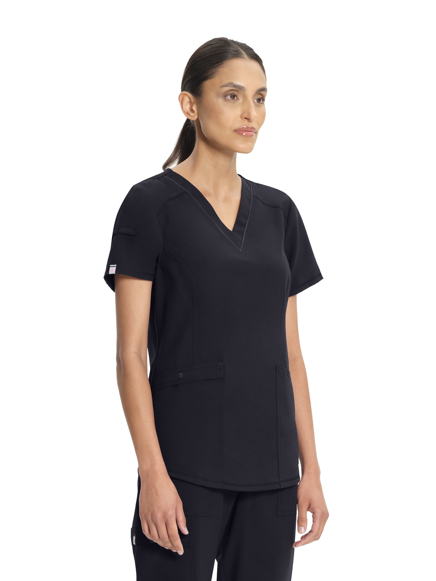 Scrubstar Women's Ethical Fabric Stretch V-Neck Top, Sizes XS-3XL