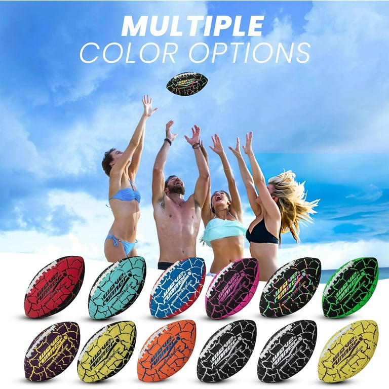 Wave Runner Grip It Waterproof Junior Size Football, 9.25-Inch