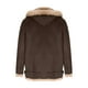 thumbnail image 3 of Ceisia Men's Outdoor Sports Jacket Hooded Long Sleeve Winter Loose Fit with Button Gift with Pockets, 3 of 7