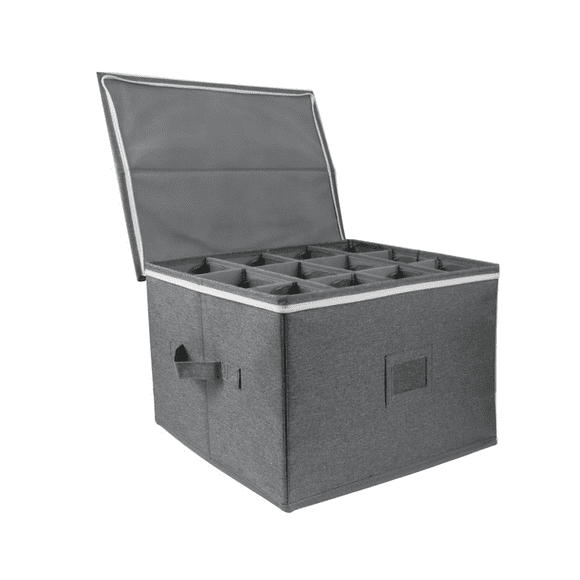 Wine Glass Storage Box Collapsible Goblet Storage Box