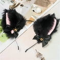 thumbnail image 2 of Elegant Cat Ears Headband With Decorative Ribbon For Furry Themed Parties And Makeup Events, 2 of 9