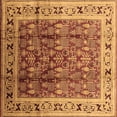 thumbnail image 1 of Ahgly Company Indoor Square Oriental Brown Industrial Area Rugs, 8' Square, 1 of 4