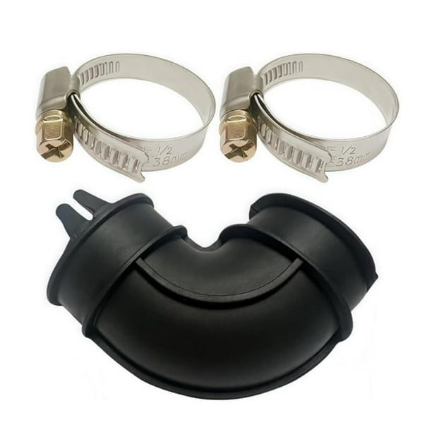 Kit de manguera y abrazaderas de codo para lavavajillas (repuesto WD24x33918) Accesorio portátil Bomba de circulación a manguera de sumidero para