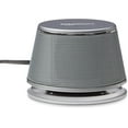 thumbnail image 3 of Stereo 2.0 Speakers for PC or Laptop with Volume Control, 3.5mm Aux input, USB-Powered, 1 Pair, Silver, 3 of 6