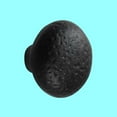 thumbnail image 5 of Round Black Iron Kitchen Cabinet Knob Pull Drawer Cupboard Door Pulls|Renovators Supply, 5 of 8