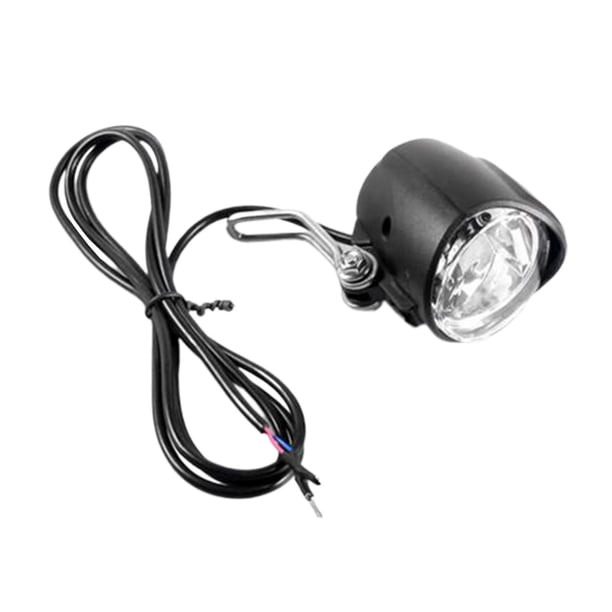 Greeniant Bicicleta eléctrica Faro LED Luz delantera con bocina a prueba de agua Ciclismo