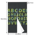 thumbnail image 4 of XMXT Japanese Noren Doorway Room Divider Curtain,Vintage Character Pattern Restaurant Closet Door Entrance Kitchen Curtains, 34 x 56 inches, 4 of 9