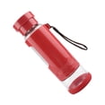 thumbnail image 3 of KAXIFEI Vaso de vidrio con filtro portátil antideslizante resistente al calor con cuerda para colgar (520 ml, rojo), 3 of 8