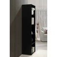 thumbnail image 3 of Hodedah 5-Shelf Bookcase, Black, 3 of 6