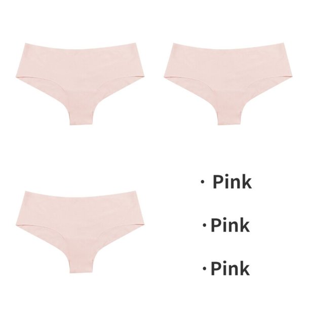 TrowBridge 3 unids/set bragas sin costuras para mujer, ropa interior deportiva transpirable, bragas cómodas para niñas, lencería Sexy, calzoncillos de satén Tan Jianjun unisex