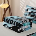 thumbnail image 5 of Manfei Adventure Cartoon Car Zipper Full Size Comforter Sets with Fitted Sheet and 2 Pillowcases,Happy Camping Zipper Bedding Set,Blue Black,Reversible, 5 of 7