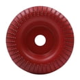 thumbnail image 1 of Muelas abrasivas para herramientas de carpintería de 4 `` (100 mm) para amoladoras angulares, accesorios para amoladora de de modelado de tallad rojo shamjiam Muela, 1 of 6