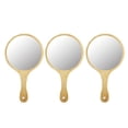 thumbnail image 1 of Espejo de 3 piezas para salón de peluquería profesion, espejo de peluquería con orificio para colgar, para mujeres y , 31 *17 c jinwen espejo de mano de madera, 1 of 8