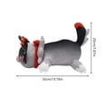thumbnail image 3 of Moyic Muñecos de peluche Almohada Juguetes Regalo de Navidad Diseño lindo Mano de obra Decoraciones para el hogar Suministros de vacaciones Tamaño Kits de decoración para fiestas Moyic HA039036-00, 3 of 6