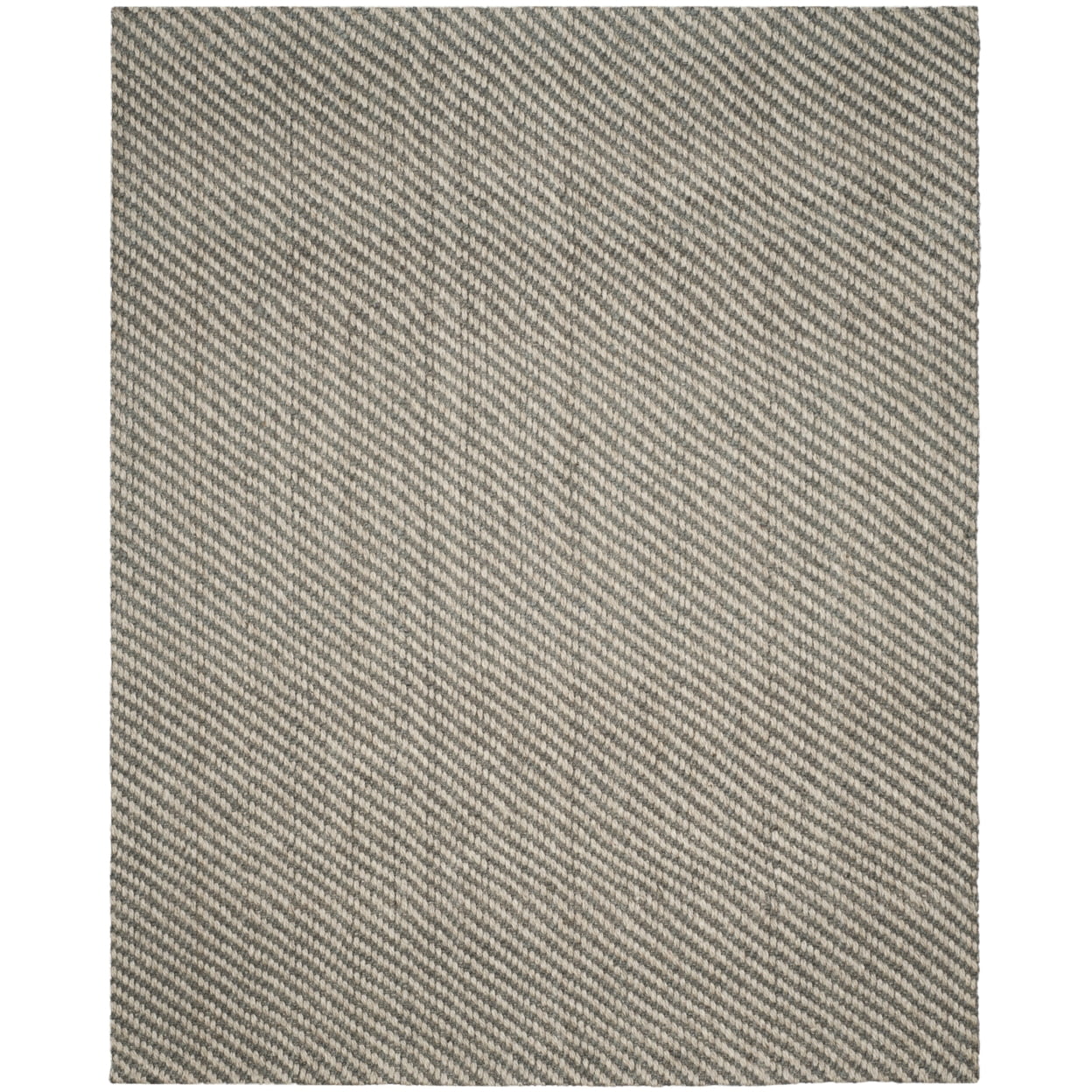 SAFAVIEH Natural Fiber Dilara Braided Area Rug, Natural/Grey, 6' x 9'