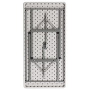 24''W x 48''L Granite Plastic Folding Table