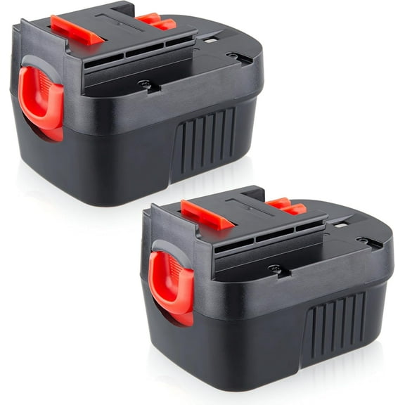 2-Pack HPB12 Battery 3.6Ah Ni-MH Replace for Black & Decker 12V Battery A1712 FS120B FSB12 A12 A12-XJ A12EX Firestorm FS120B FS120BX