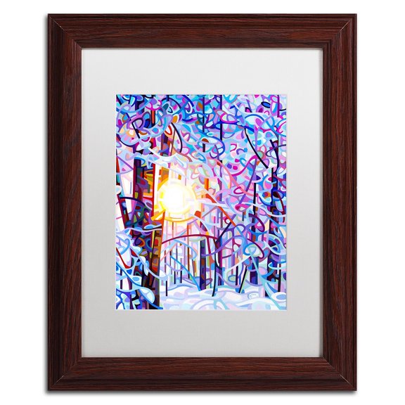 Mandy Budan 'Early Riser' Matted Framed Art