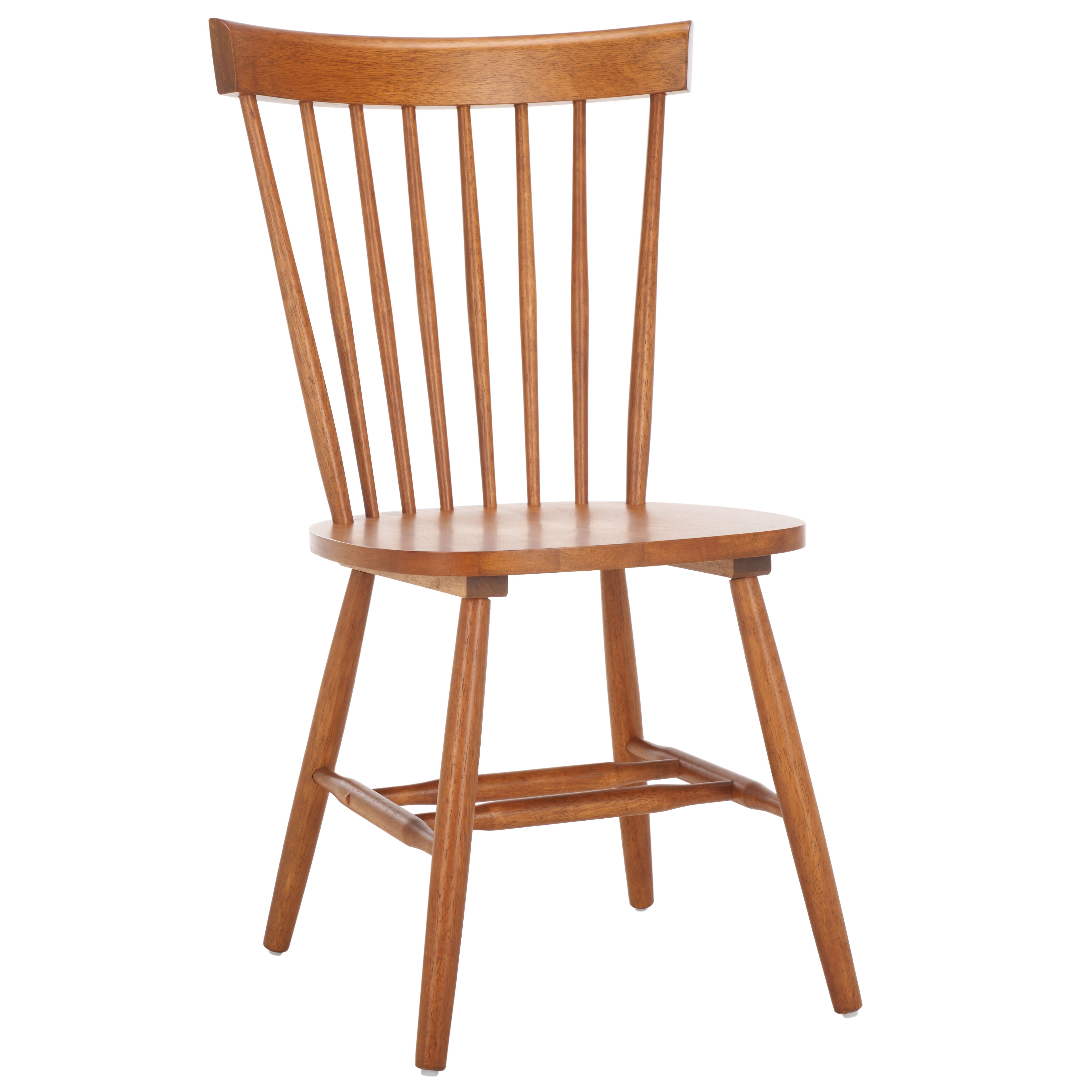 Safavieh Parker Traditional Wood Dining Side Chairs, Walnut (Set of 2)