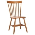 thumbnail image 6 of Safavieh Parker Traditional Wood Dining Side Chairs, Walnut (Set of 2), 6 of 8