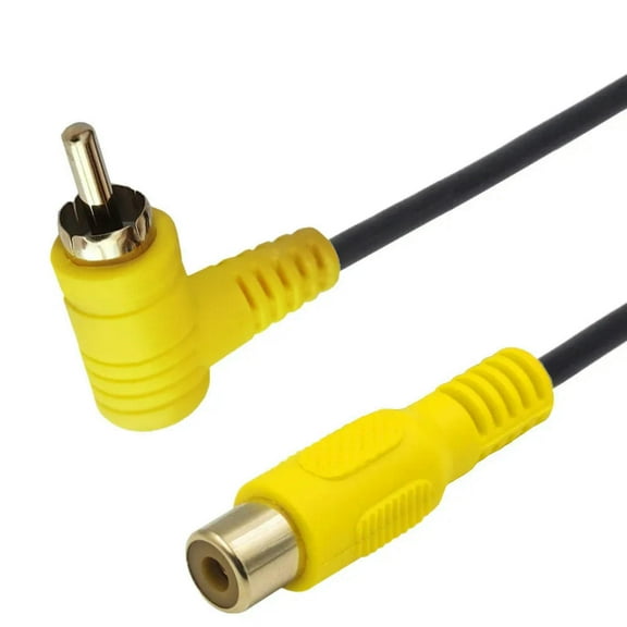 FOR 90 RCA Cable Right RCA Cable Male to Male Vidio Audio Cable for Home Theater DVD
